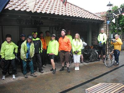 Sheltering from the rain