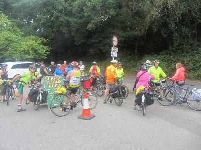 En route to Burley
