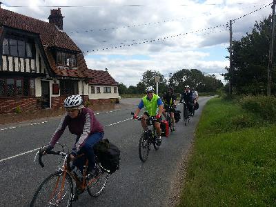 En route to Blaxhall