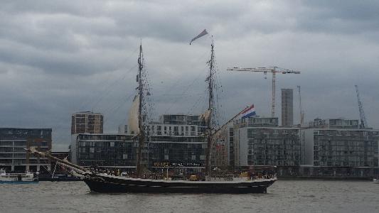 Unidentified ship