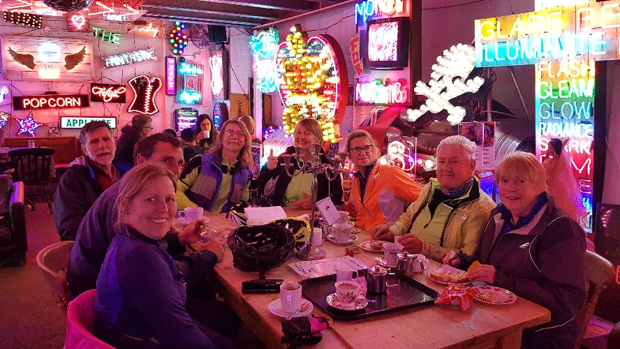 Cafe in Gods Own Junkyard