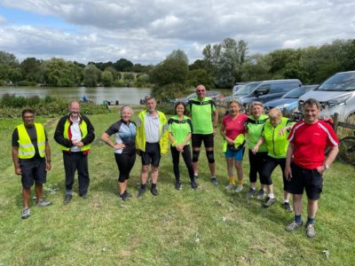 Group photo at Southend Lakes